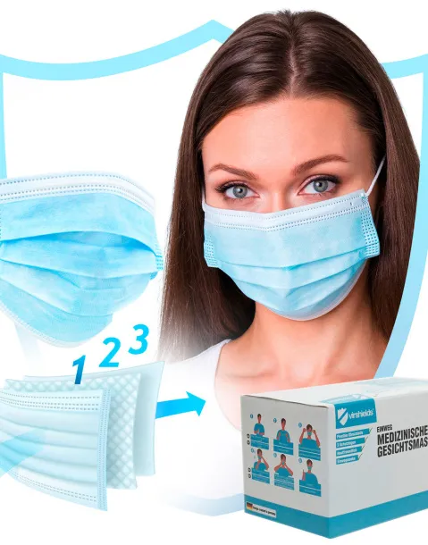  Disposable Face Mask - Virshields