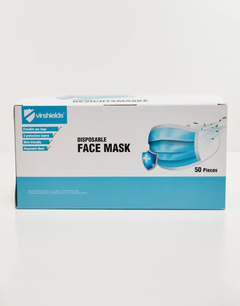  Disposable Face Mask - Virshields