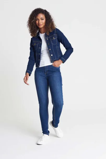  OLIVIA DENIM JACKET - So Denim Dark Blue Wash