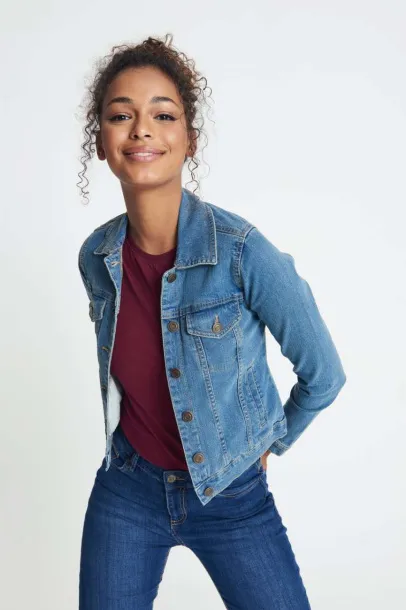  OLIVIA DENIM JACKET - So Denim Light Blue Wash