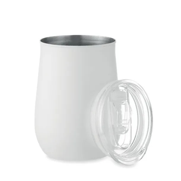 URSA Recycled stainless steel mug White