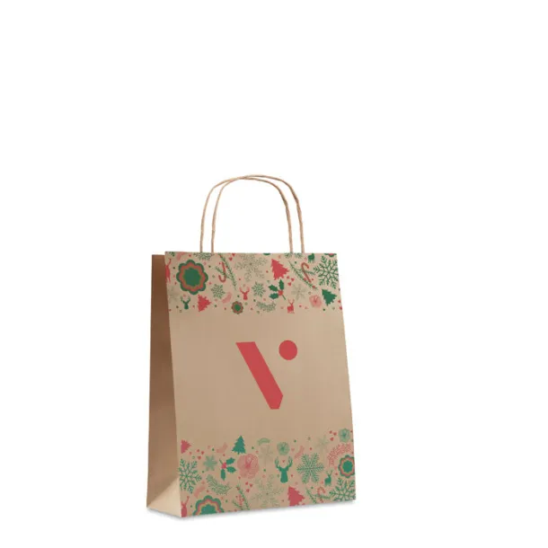 BAO SMALL Gift paper bag small Beige