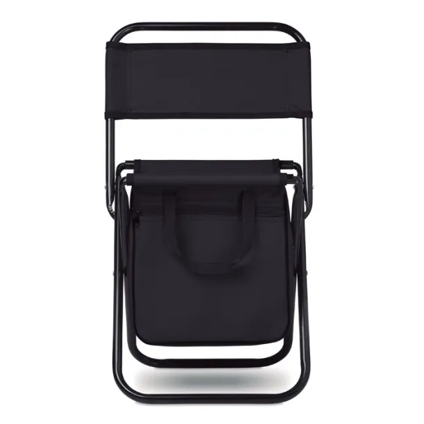 SIT & DRINK Foldable 600D chair/cooler Black