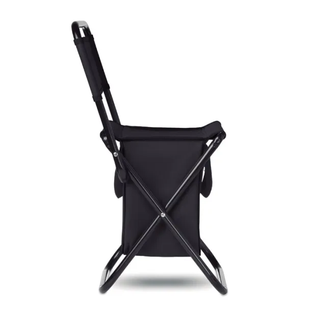 SIT & DRINK Foldable 600D chair/cooler Black