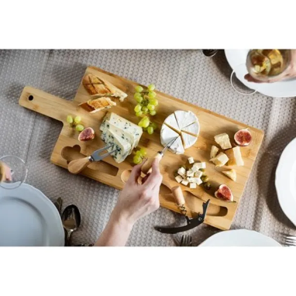  Bamboo cheese set neutral