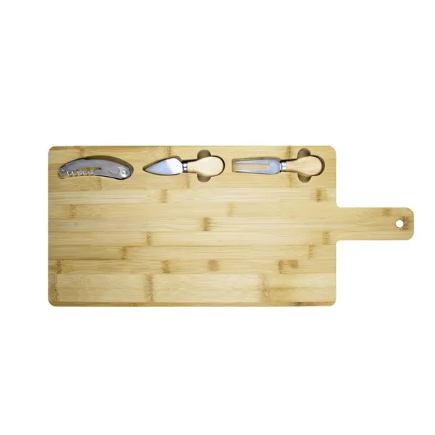  Bamboo cheese set neutral