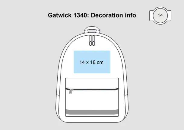  Gatwick Hi-Vis Backpack - Shugon