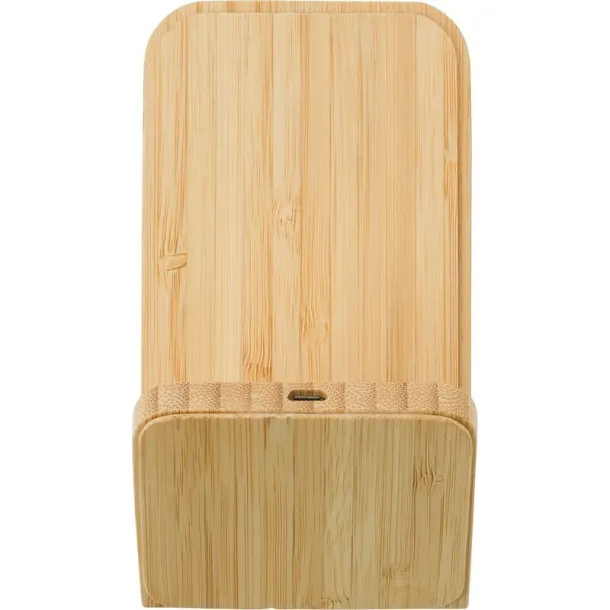  Wireless charger 5W, phone stand wood