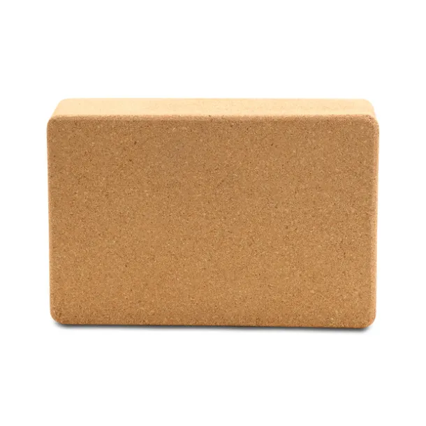 ASANA cork yoga block Beige