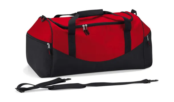  Teamwear Holdall - Quadra Classic Red Black