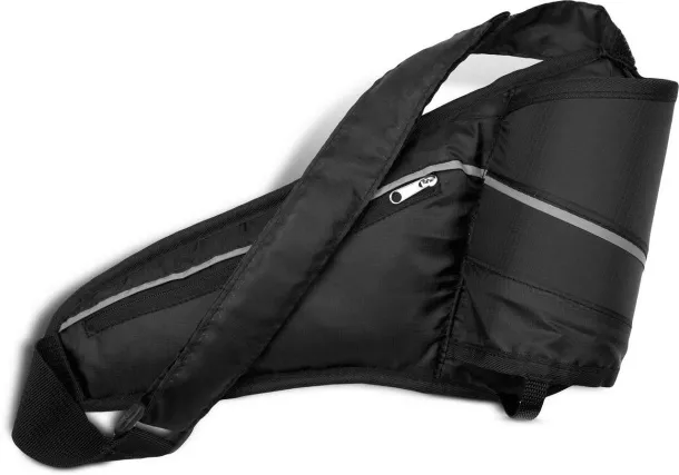  SPORTS BOTTLE HOLDER WAIST BAG - Kimood Black