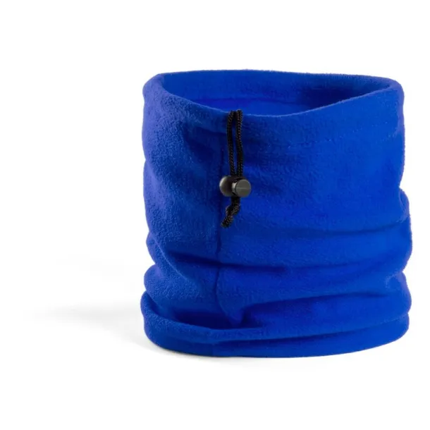  Neck warmer and hat, 2 in 1 blue