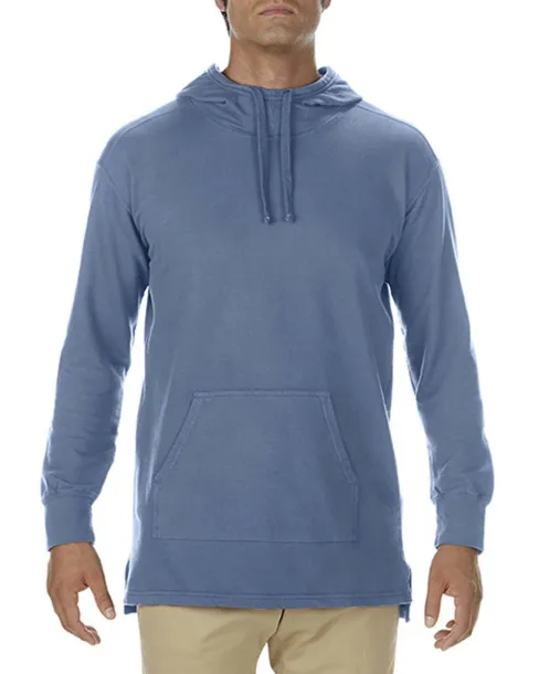  ADULT FRENCH TERRY SCUBA HOODIE - Comfort Colors Blue Jean