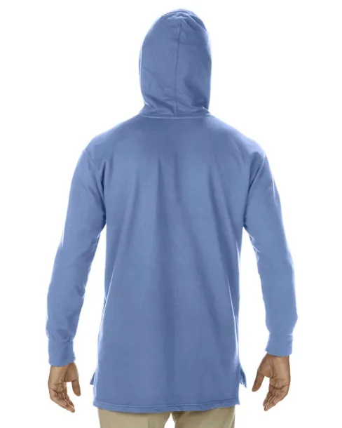  ADULT FRENCH TERRY SCUBA HOODIE - Comfort Colors Flo Blue