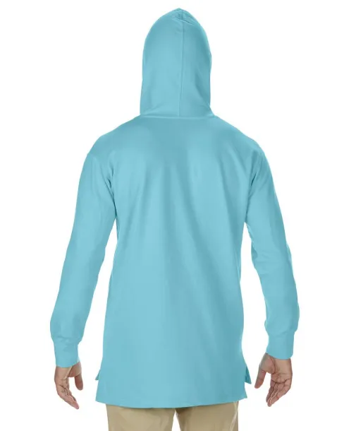  ADULT FRENCH TERRY SCUBA HOODIE - Comfort Colors Lagoon Blue