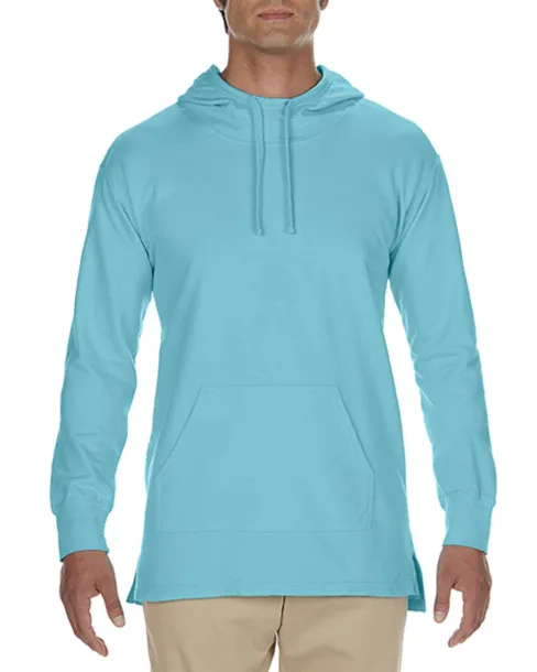  ADULT FRENCH TERRY SCUBA HOODIE - Comfort Colors Lagoon Blue