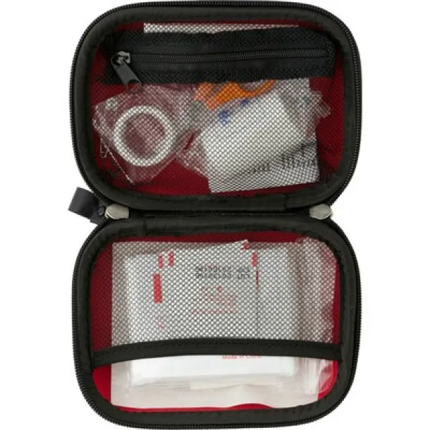  First aid kit in pouch, 16 pcs Crvena