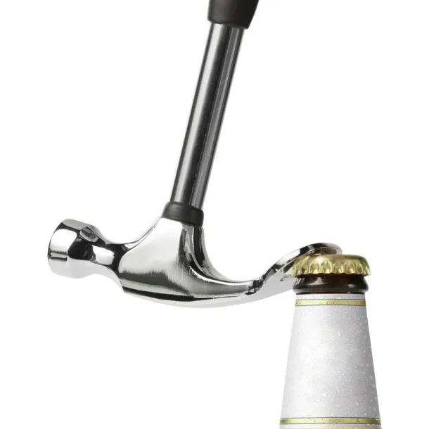  Hammer with bottle opener silver