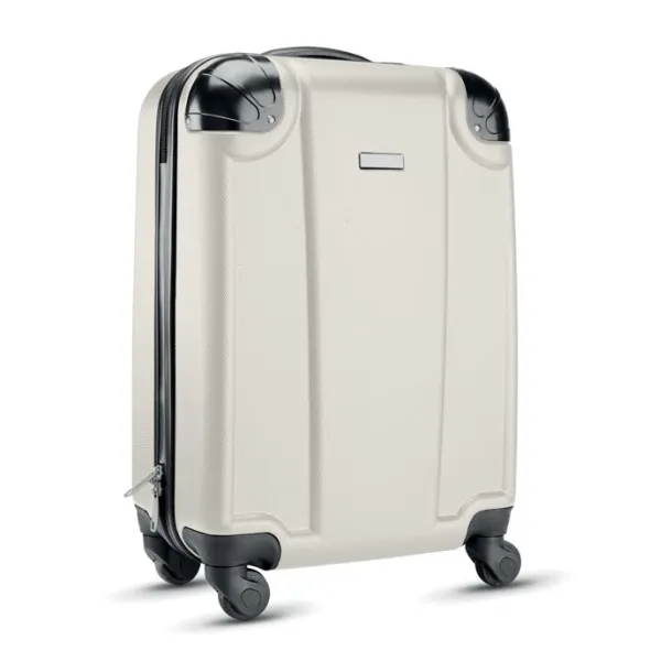 AMSTERDAM Retro ABS cabin luggage Beige