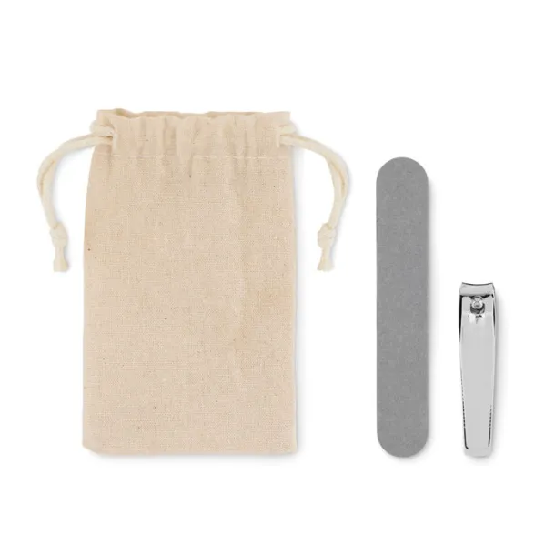 NAILS UP Manicure set in pouch Beige