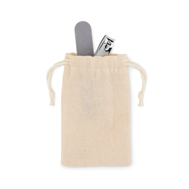 NAILS UP Manicure set in pouch Beige