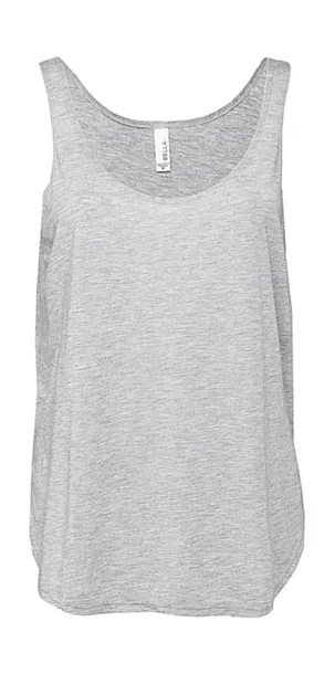  Women's Flowy Side Slit Tank - Bella+Canvas Athletic Heather