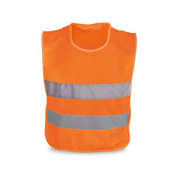 MIKE Reflective vest for children Orange