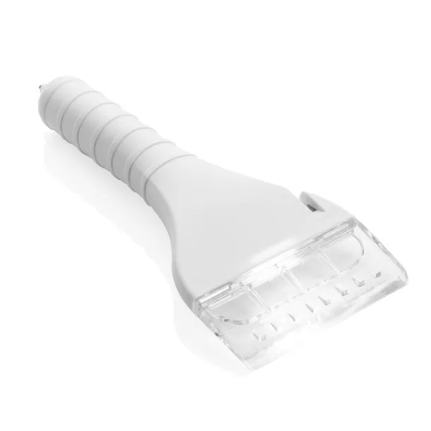  Ice scraper with COB and safety function White