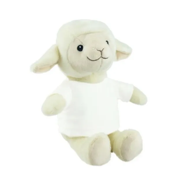 Cloudy RPET plush sheep beige