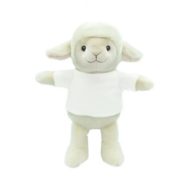 Cloudy RPET plush sheep beige