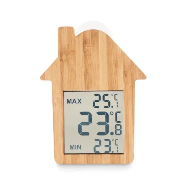 HISA Bamboo weather station Wood