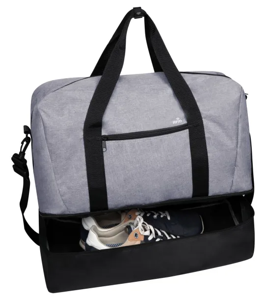 Kanit sports bag ash grey Black