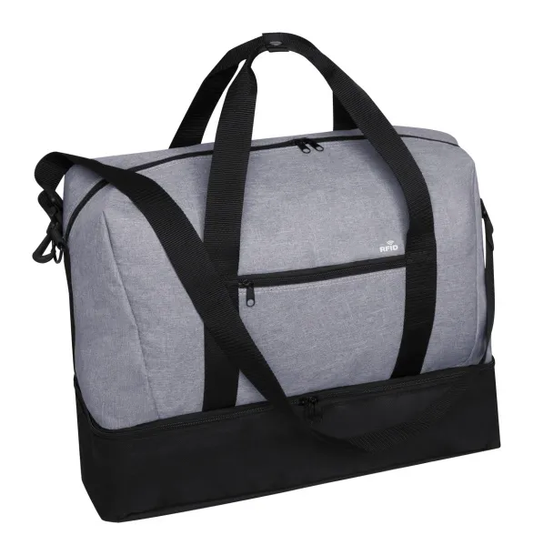 Kanit sports bag ash grey Black
