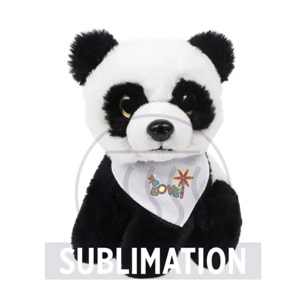 Loka Plush panda black white