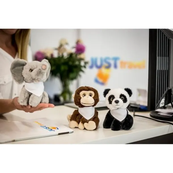 Loka Plush panda black white