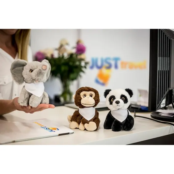 Loka Plišana panda Crna Bijela