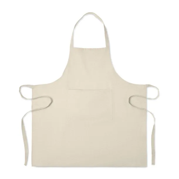 CUINA Recycled cotton Kitchen apron Beige