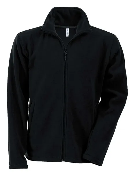  KIDS' FULL ZIP FLEECE JACKET - Kariban Black