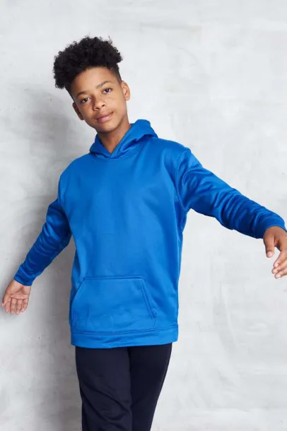  Dječji sportski hoodie - Just Hoods Crna