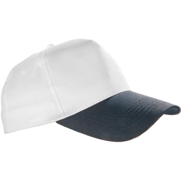 COIMBRA 5 panel cap Blue White