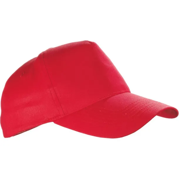 COIMBRA 5 panel cap Red