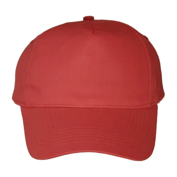 COIMBRA 5 panel cap Red