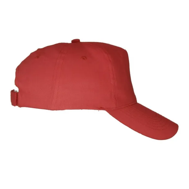 COIMBRA 5 panel cap Red
