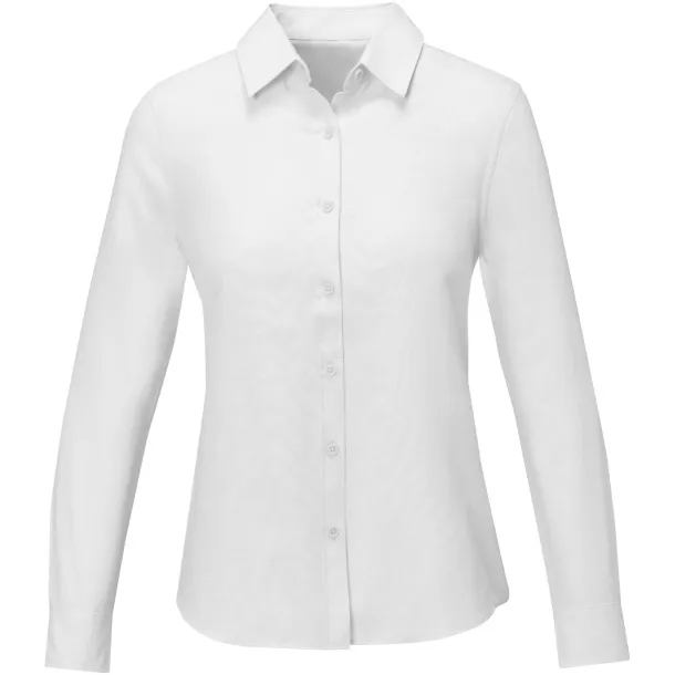 Pollux long sleeve women's shirt - Elevate Essentials White