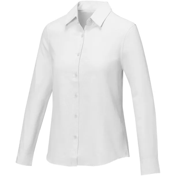 Pollux long sleeve women's shirt - Elevate Essentials White