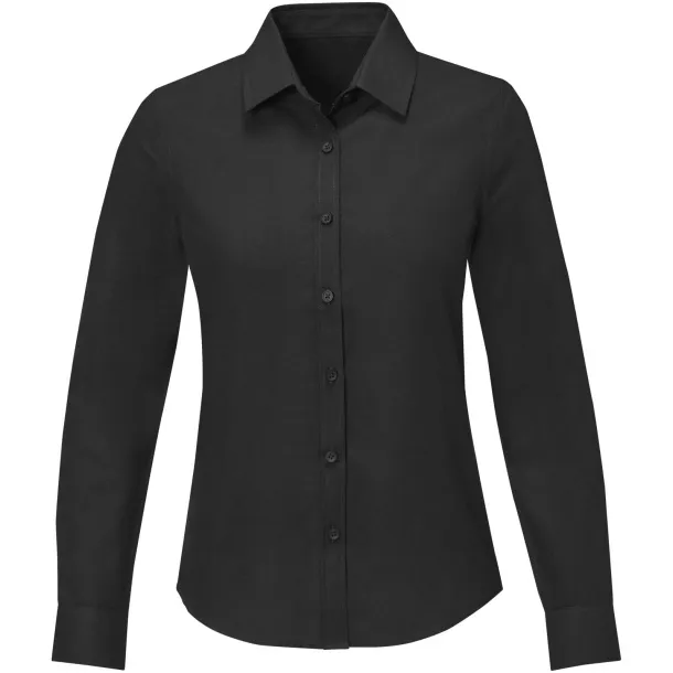 Pollux long sleeve women's shirt - Elevate Essentials Solid black