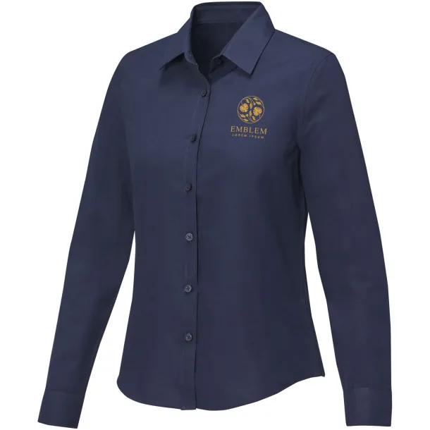 Pollux long sleeve women's shirt - Elevate Essentials Navy Blue