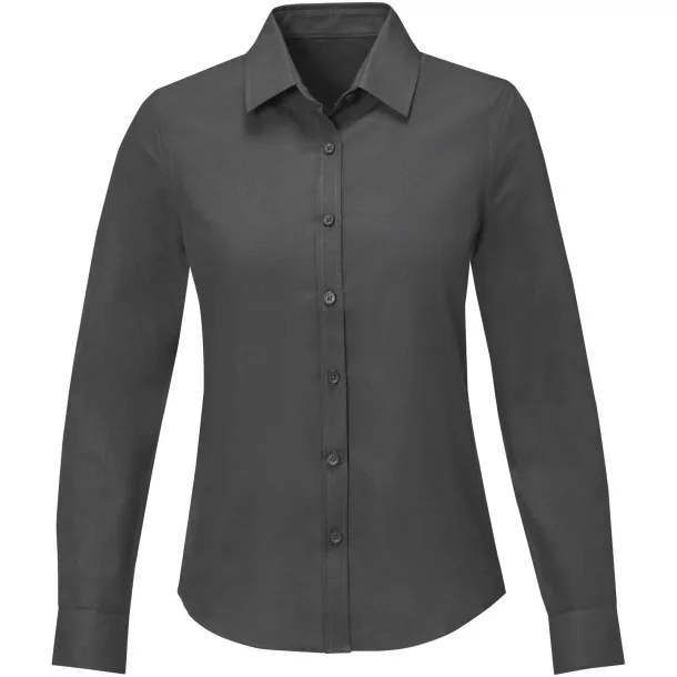 Pollux long sleeve women's shirt - Elevate Essentials Storm grey