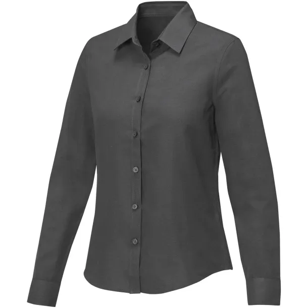 Pollux long sleeve women's shirt - Elevate Essentials Storm grey