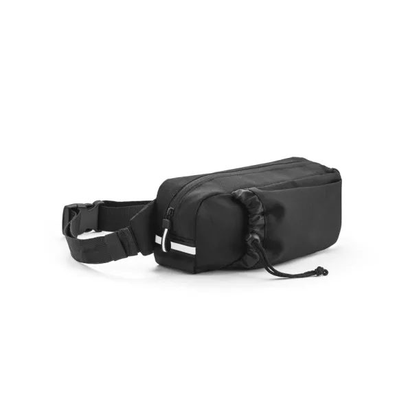 DELFOS POUCH Waist pouch in rPET Black